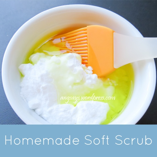 Homemade Cleaners Soft scrub