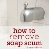 soap scum removal
