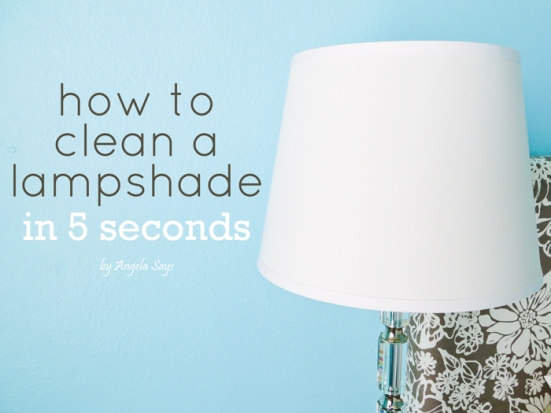 clean-lampshade